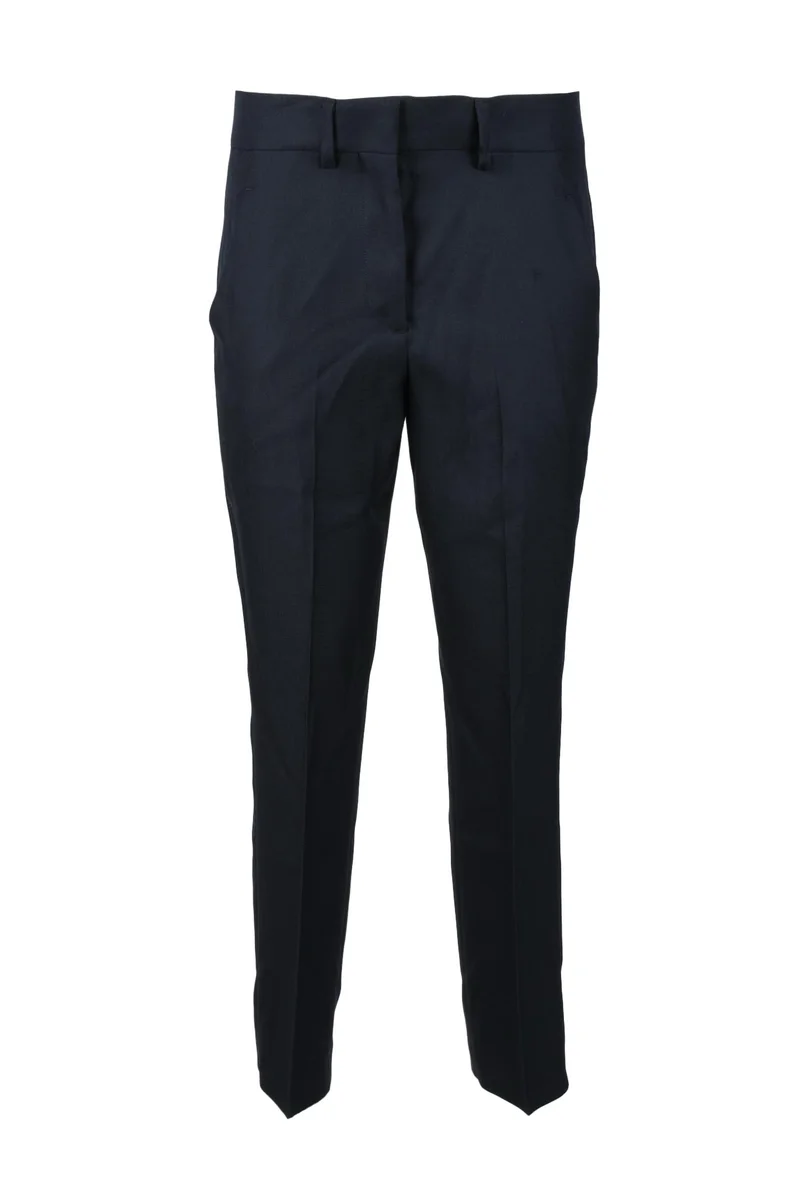 Pantaloni Lana Blu