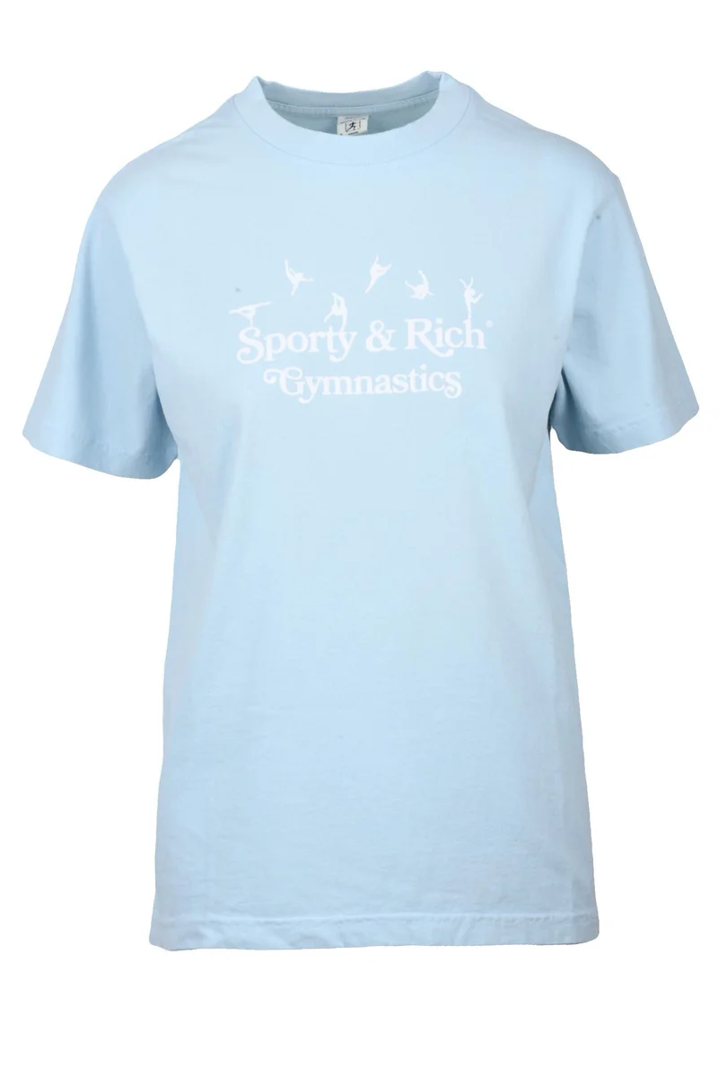 T-shirt Cotone - Celeste
