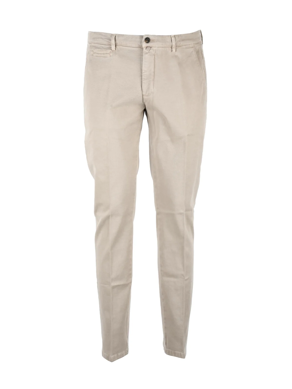 Pantaloni Cotone Stretch - Beige