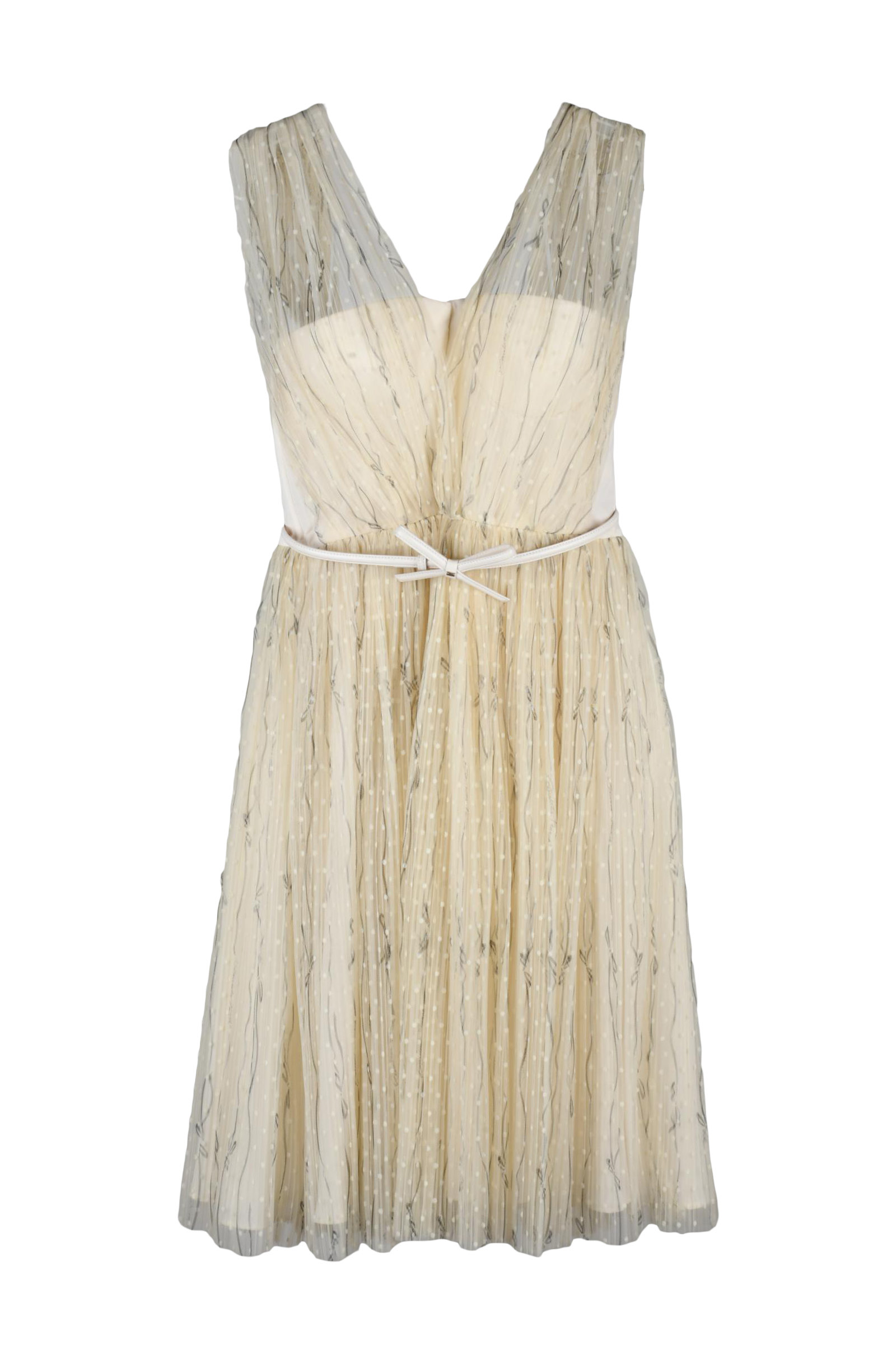 Abito Tulle Bustier - Butter