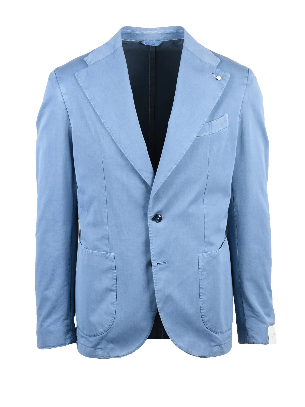 Giacca Cotone Seta - Celeste